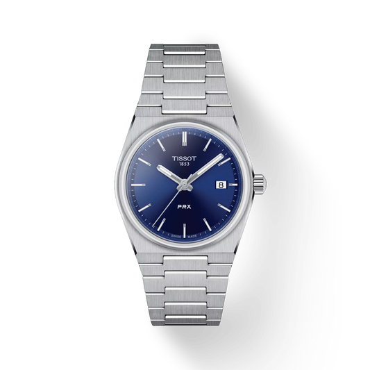 Tissot PRX ( Silver Bracelet with Royal Blue Dial)